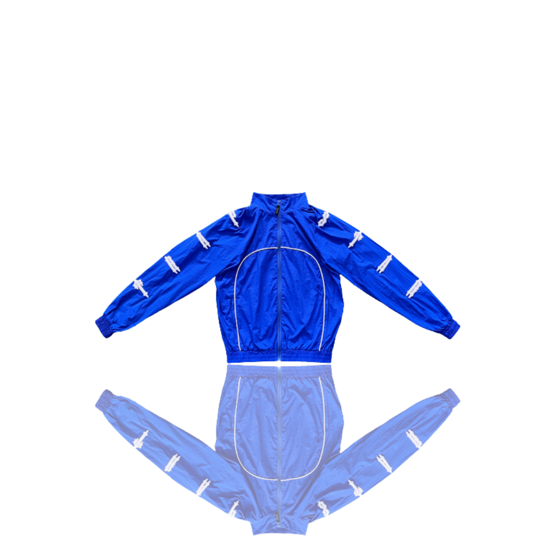 Blue & White Irongate 2.0 Shell Tracksuit