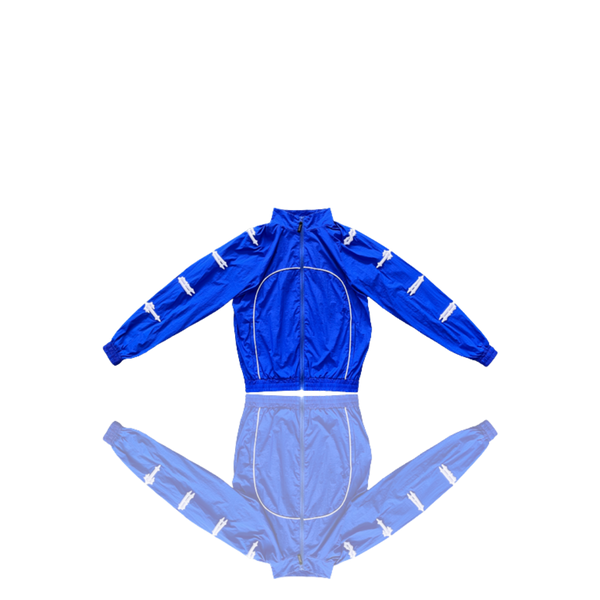 Blue & White Irongate 2.0 Shell Tracksuit