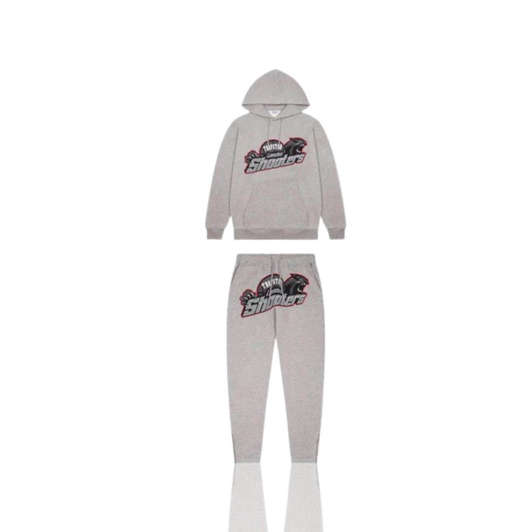 Grey & Red London Shooters Tracksuit