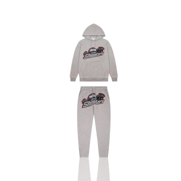 Grey & Red London Shooters Tracksuit
