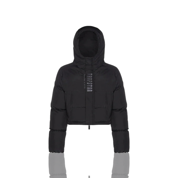 Women's Black Decoded 2.0 Hooded Puffer