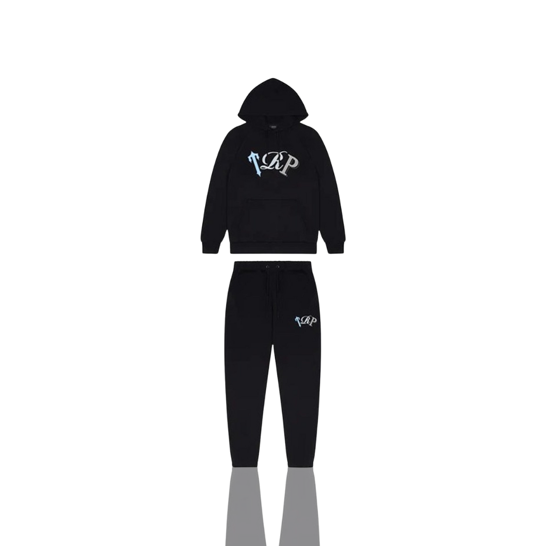BLACK & ICE BLUE TRP TRACKSUIT