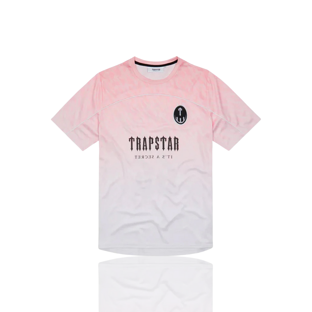 DUSTY PINK T FOOTBALL JERSEY