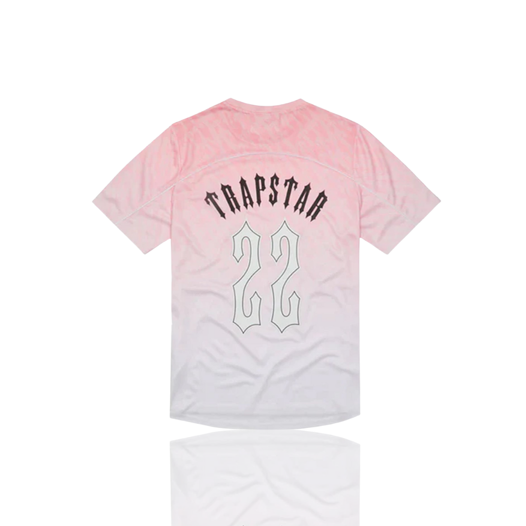 DUSTY PINK T FOOTBALL JERSEY
