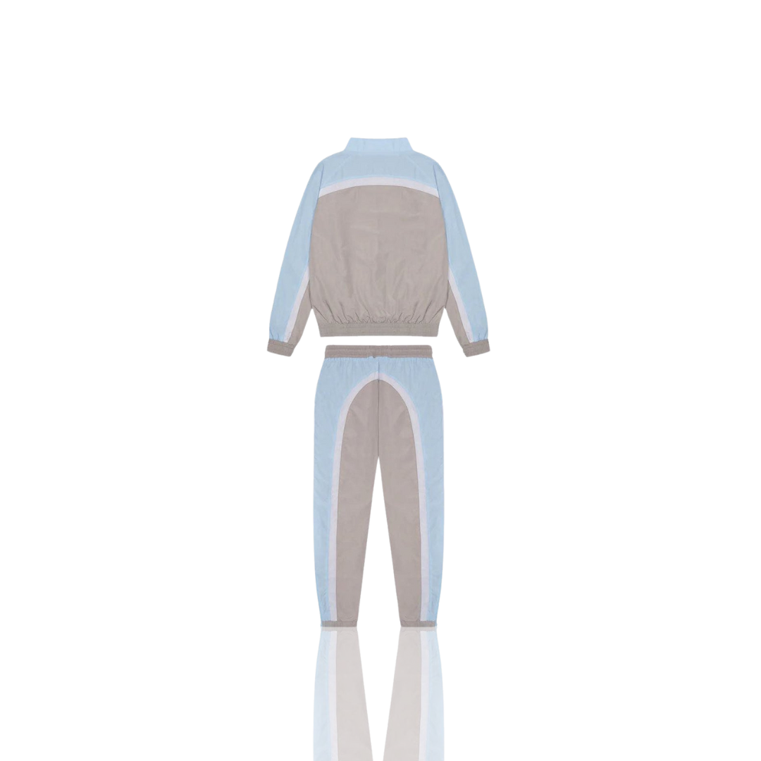GREY & CASHMERE BLUE & WHITE IRONGATE T SHELLSUIT