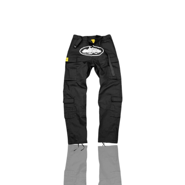BLACK & WHITE ALCATRAZ CARGO TROUSER