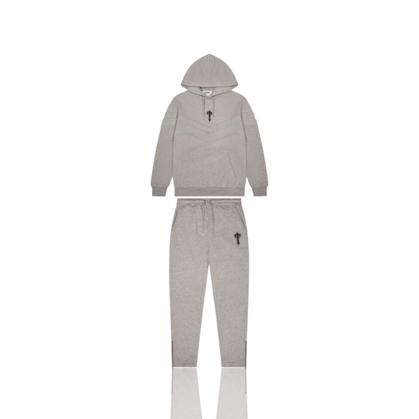 Grey V Stripe Tracksuit