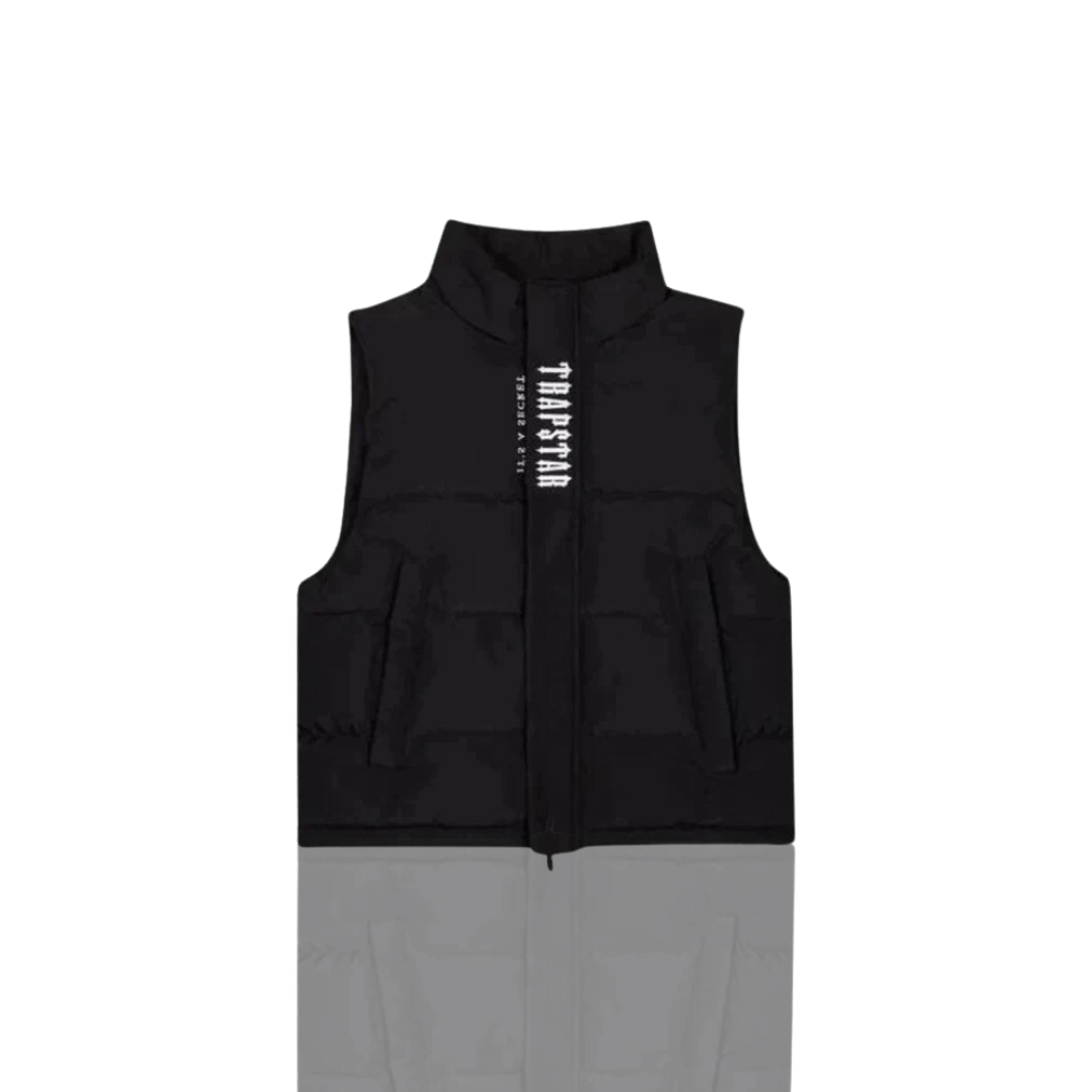 BLACK & WHITE DECODED GILET