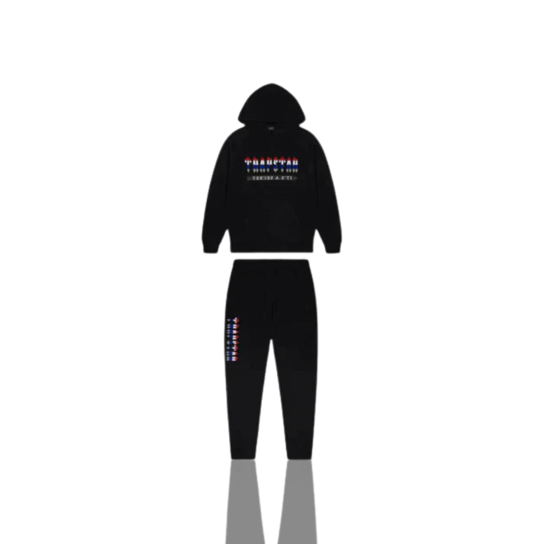 Black Revolution 2.0 Chenille Decoded Hooded Tracksuit
