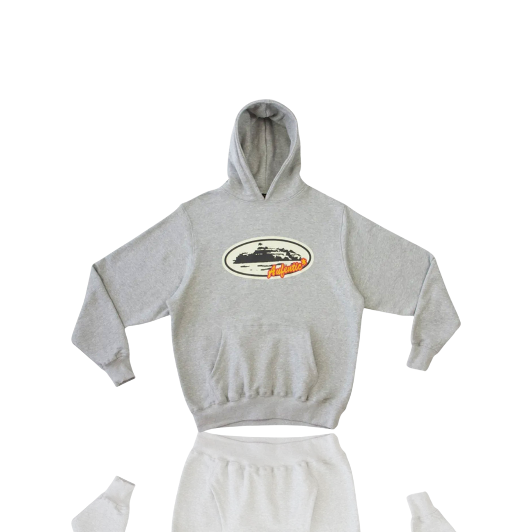 HEATHER GREY AUFENTIC ALCATRAZ HOODIE