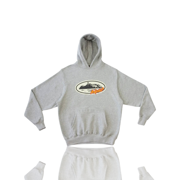 HEATHER GREY AUFENTIC ALCATRAZ HOODIE