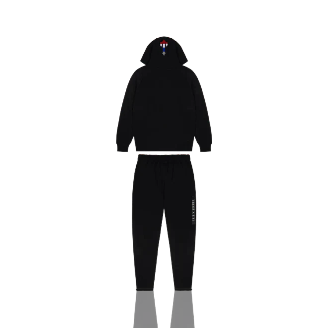 Black Revolution 2.0 Chenille Decoded Hooded Tracksuit