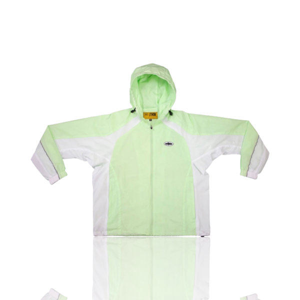 MINT GREEN & WHITE RTW SPRING JACKET