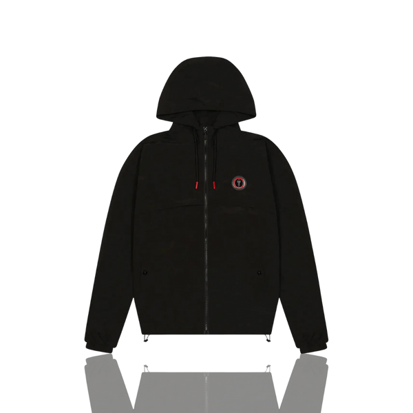 Black & Red Irongate T Windbreaker