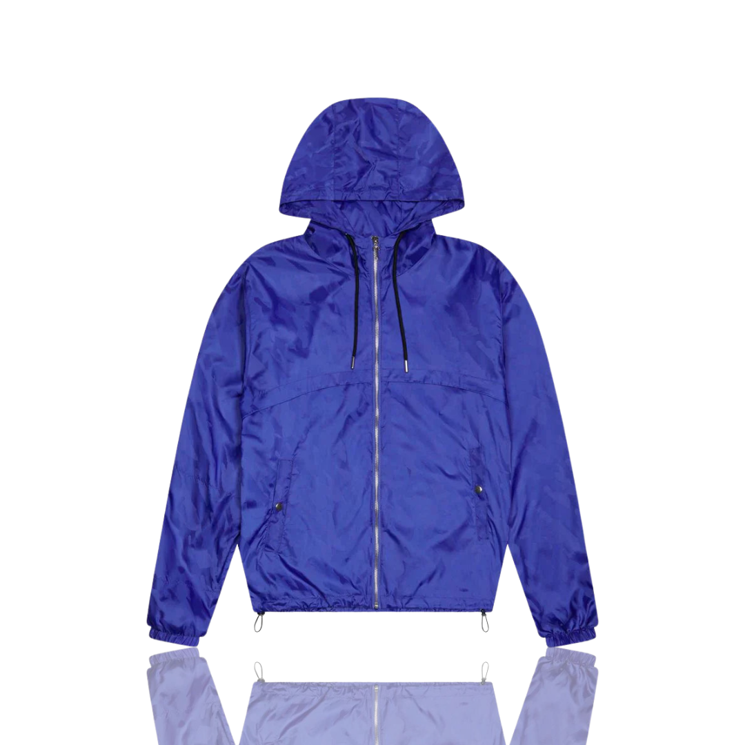 Dazzling Blue Irongate Jacquard Windbreaker