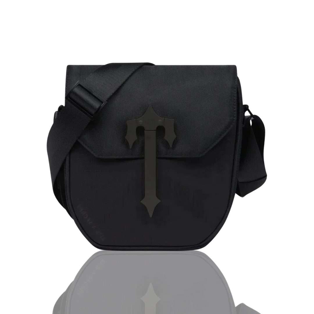 Black & Black Cobra T Messenger Bag