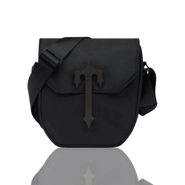 Black & Black Cobra T Messenger Bag