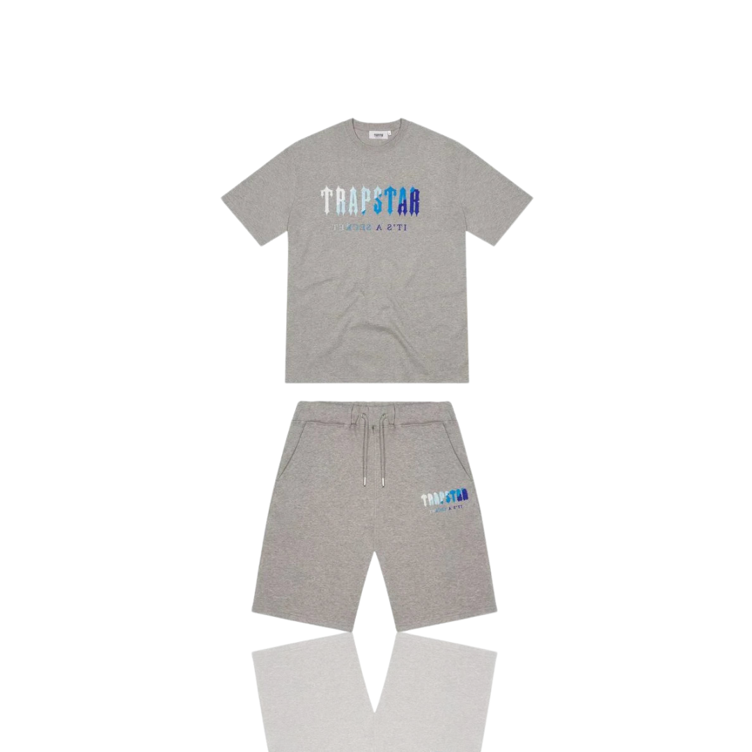 Grey Ice Flavours 2.0 Chenille Decoded Short Set