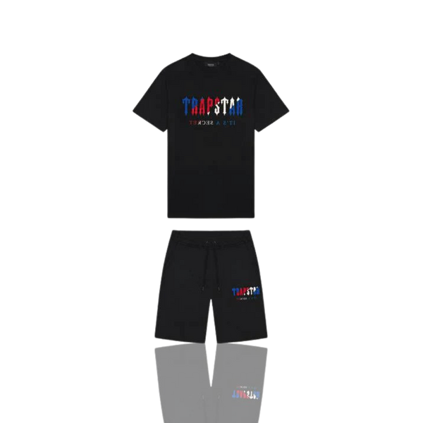 Black Revolution Chenille Decoded Short Set