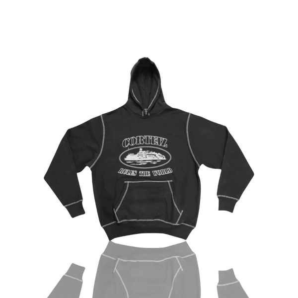 BLACK & WHITE RTW SUPERIOR HOODIE