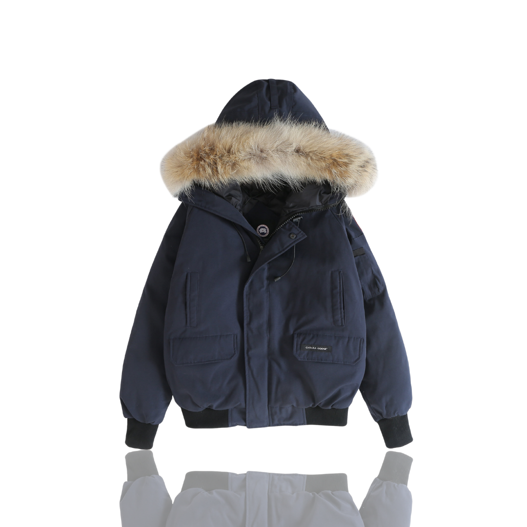 Navy Blue Chilliwack Bomber Jacket