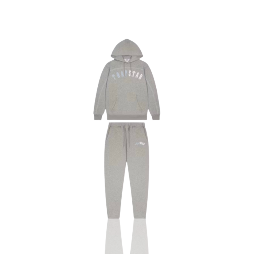GREY ICE BLUE EDITION IRONGATE ARCH CHENILLE HOODED TRACKSUIT