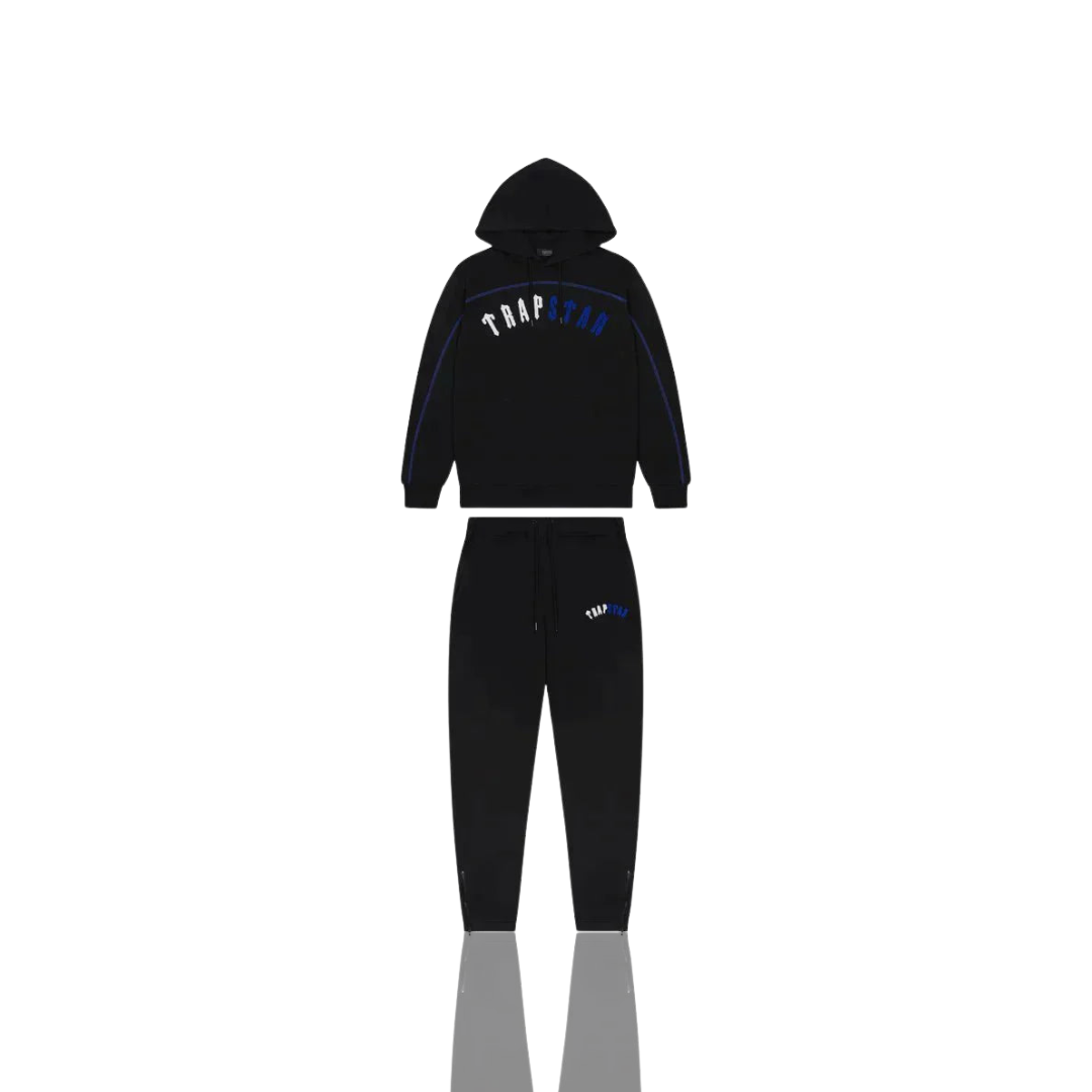 Black Ice Irongate Arch Chenille Hooded Tracksuit