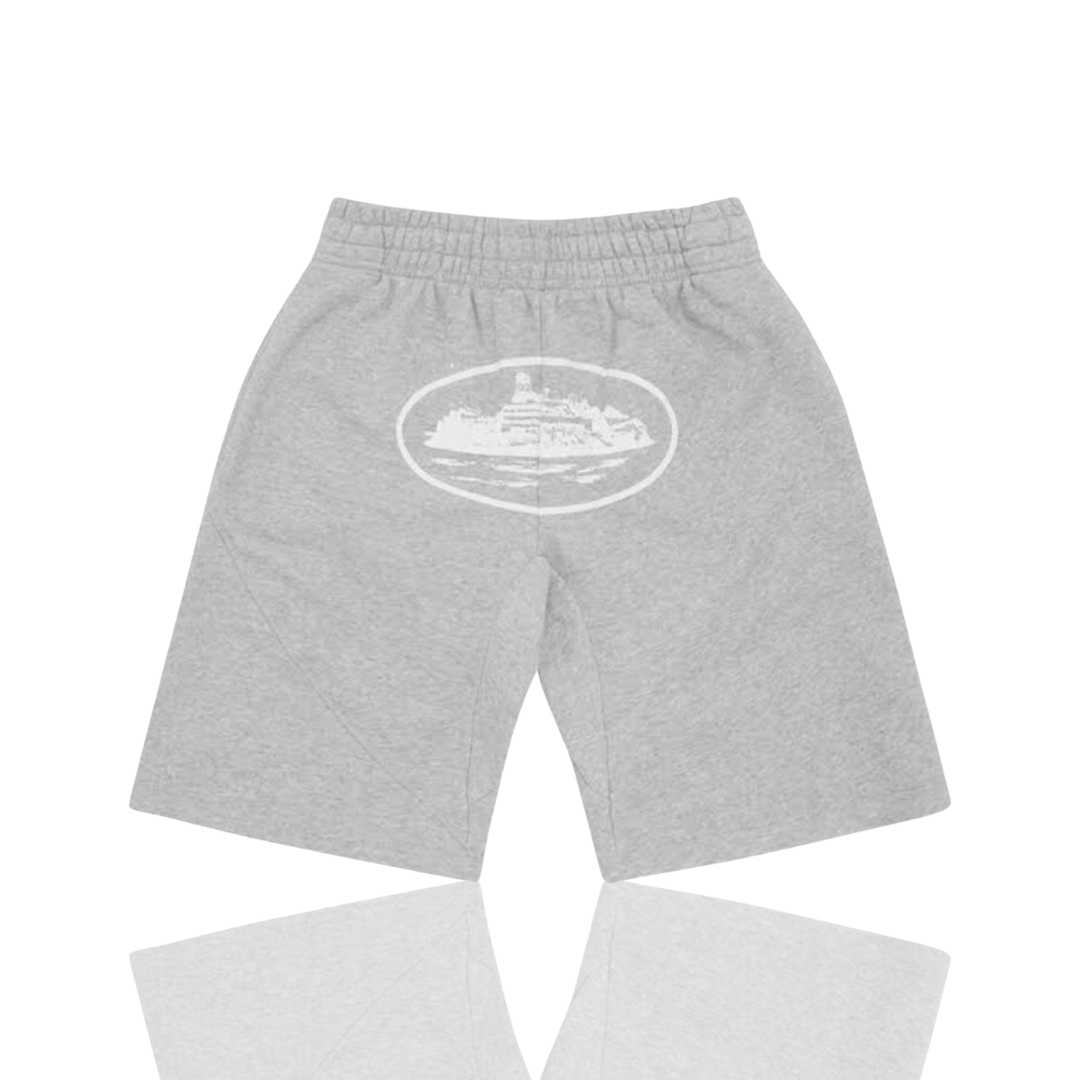 Grey Alcatraz Shorts