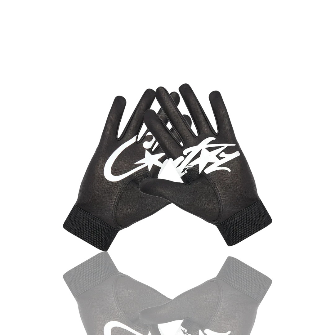 BLACK LEATHER GLOVES