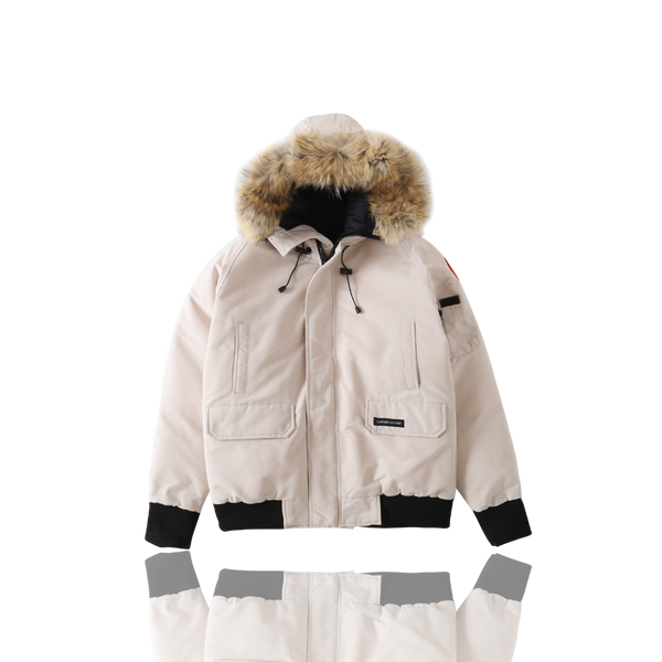 Beige Chilliwack Bomber Jacket