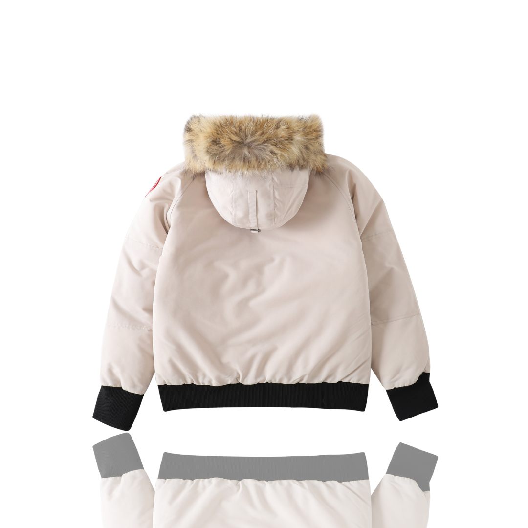 Beige Chilliwack Bomber Jacket