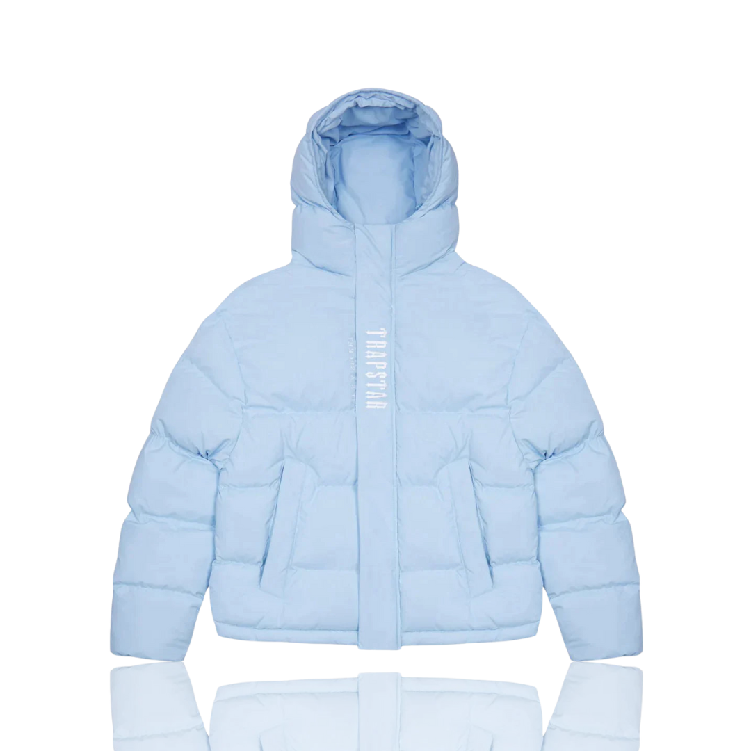 Ice Blue Decoded 2.0 Hooded Puffer Jacket
