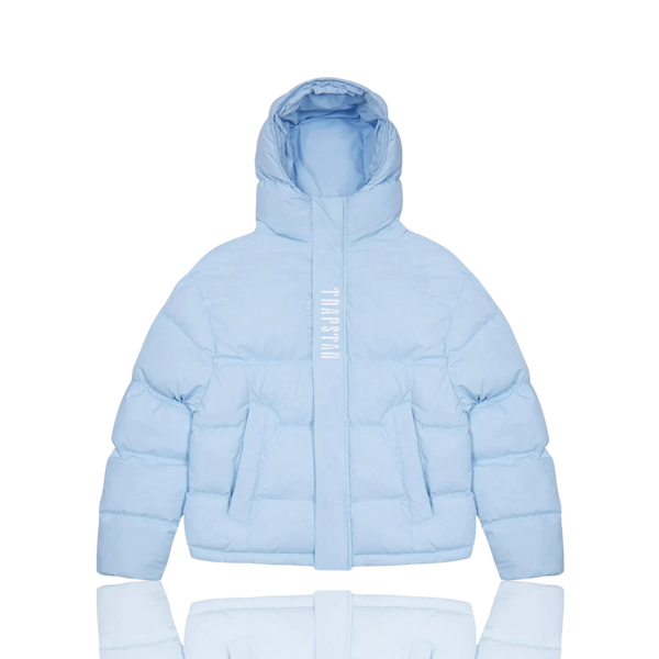 Ice Blue Decoded 2.0 Hooded Puffer Jacket