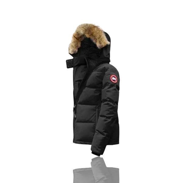 Women's Black Chelsea Parka