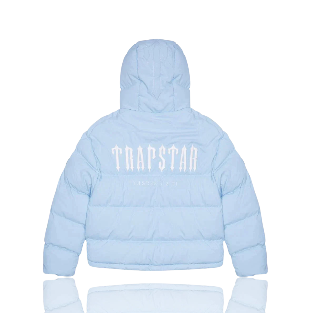 Ice Blue Decoded 2.0 Hooded Puffer Jacket