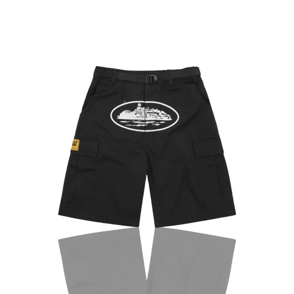 BLACK & WHITE RTW OG ALCATRAZ CARGO SHORTS