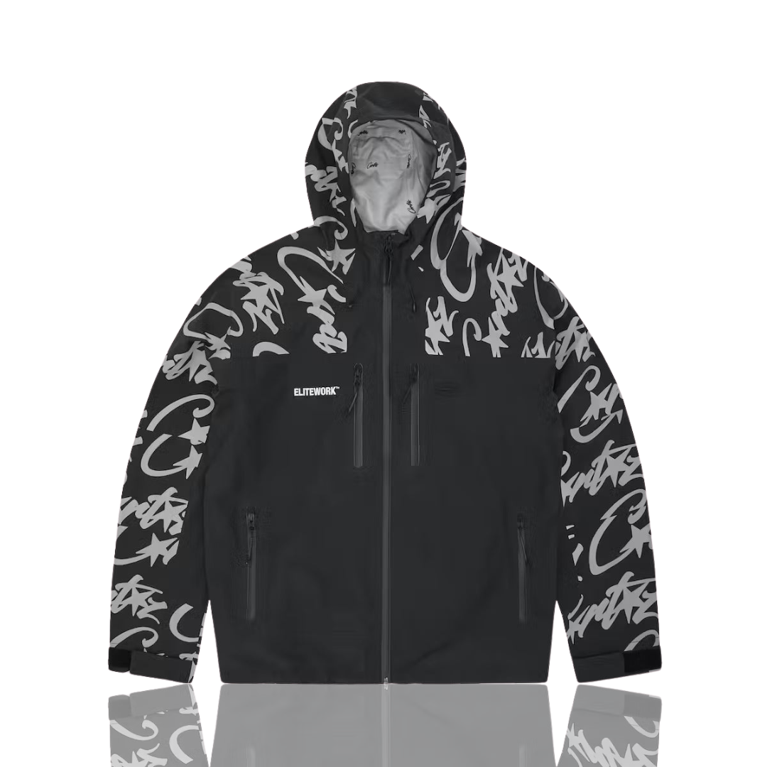 Black Elitework Shell Jacket