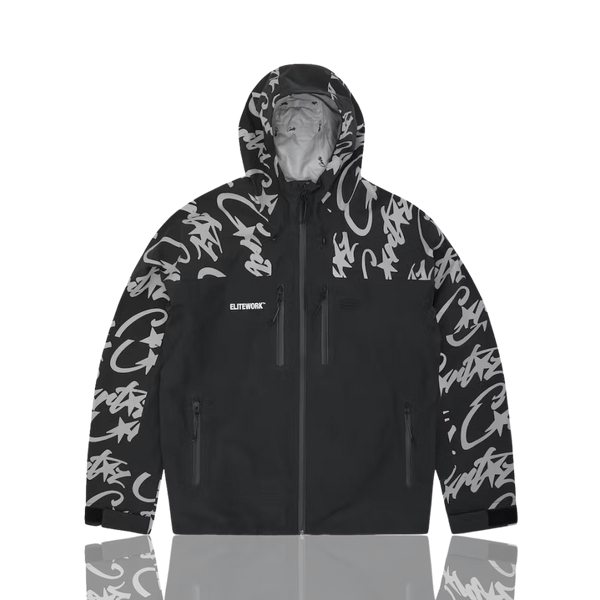 Black Elitework Shell Jacket