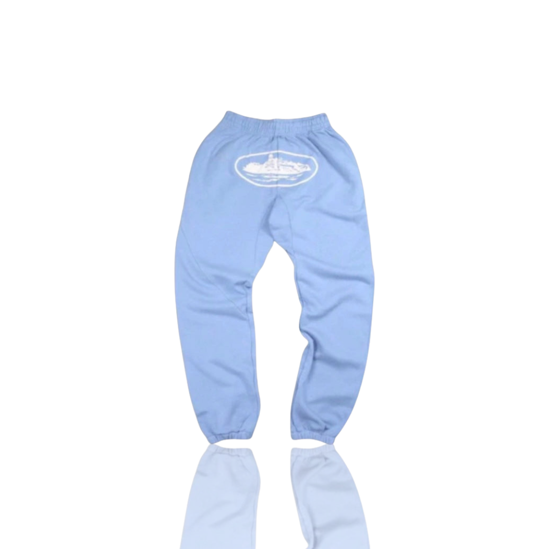BABY BLU & WHITE RTW ALCATRAZ BOTTOMS