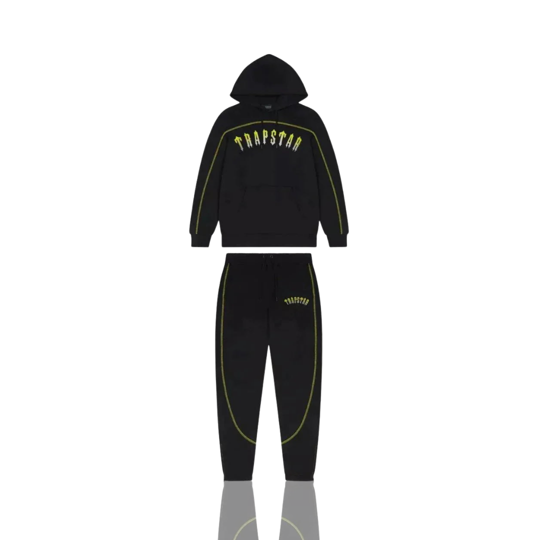 Yellow Central Cee Arch Panel Gradient Tracksuit