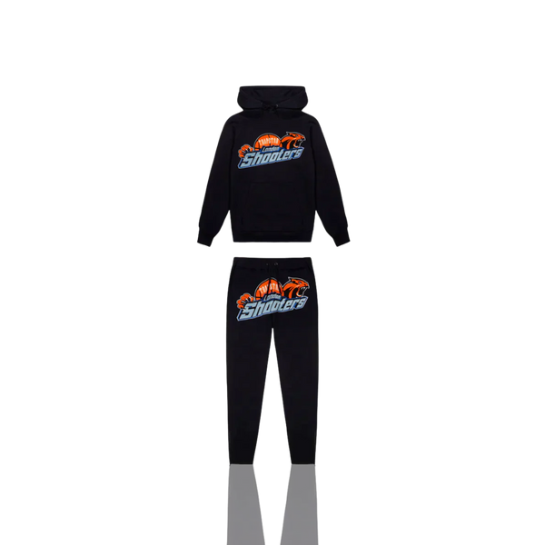 Black & Orange London Shooters Tracksuit