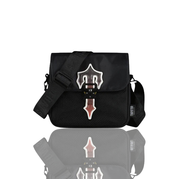 BLACK & RED GRADIENT IRONGATE MESSENGER BAG 1.0