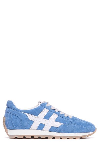 Hogan Logo Patch Low-Top Sneakers