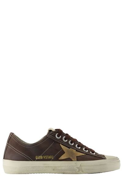 Golden Goose Deluxe Brand V-Star Lace-Up Sneakers
