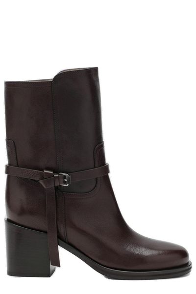 Brunello Cucinelli Monili Embellished Ankle Boots