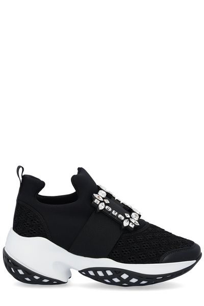 Roger Vivier Viv' Run Buckle Sneakers