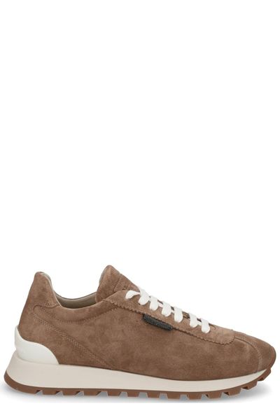 Brunello Cucinelli Panelled Low-Top Sneakers