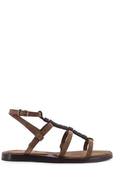 Brunello Cucinelli Strapped Sandals