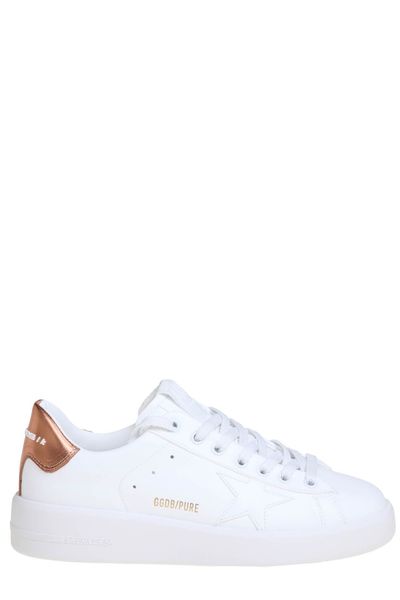 Golden Goose Deluxe Brand Pure-Star Low-Top Sneakers