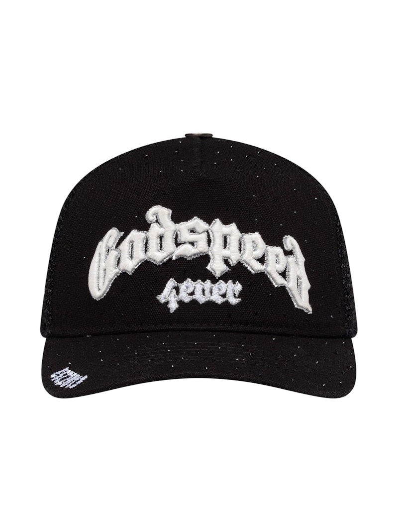 Godspeed GS Forever Trucker Hat (VVS) Hat Black/White